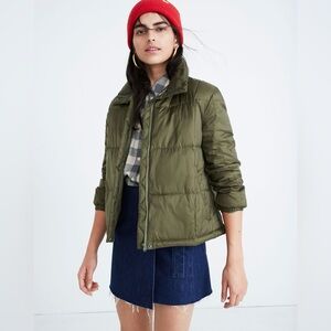 Madewell Travel Buddy Packable Puffer Jacket, XS
